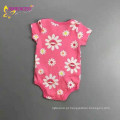 Crianças e Crianças Bodysuit Verão, Impresso Baby Bodysuit Atacado, Short-Sleeve Bodysuit Bebê Recém-nascido